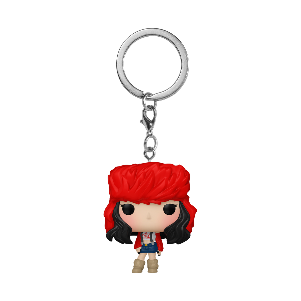アイドル Jennie Pressable keycap keychain JENNIE - [2025 OA 'ZEN SERIF' Merch] Pressable Keycap Keychain