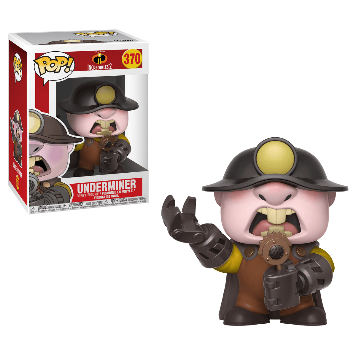 The incredibles underminer hotsell toy