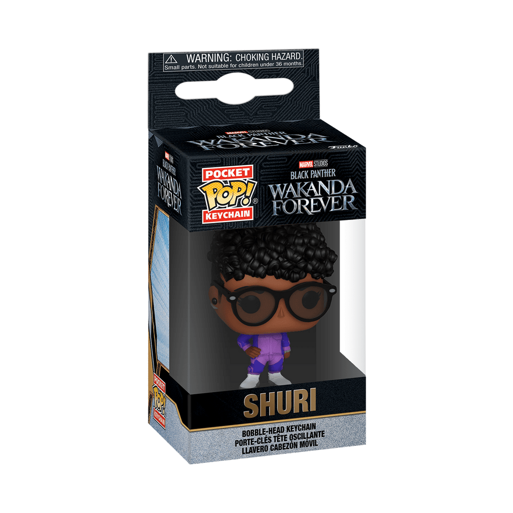 (JANUARY 2023 PREORDER) POP! Keychain: Black Panther Wakanda Forever S2 - Shuri - THE MIGHTY HOBBY SHOP