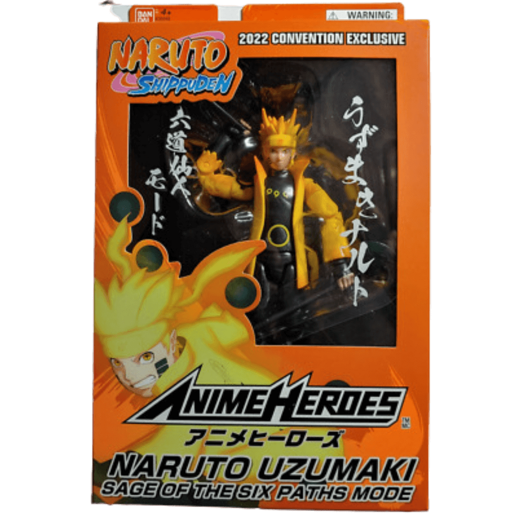 Naruto Uzumaki Sage of the Six Paths Mode SDCC 2022 Convention Exclusive - THE MIGHTY HOBBY SHOP