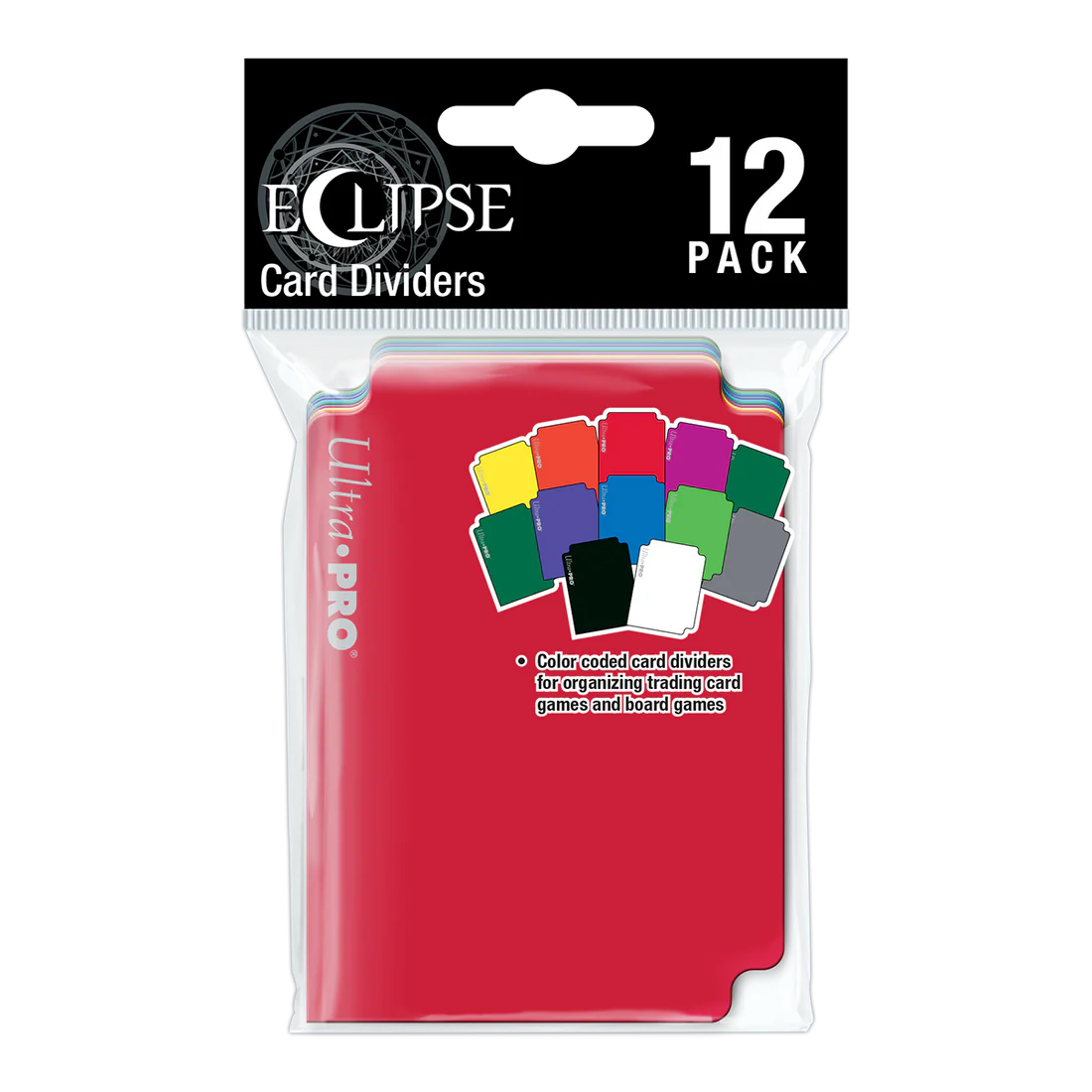 Eclipse Multi-Colored Card Deck Dividers Pack (12ct) – THE MIGHTY HOBBY LLC