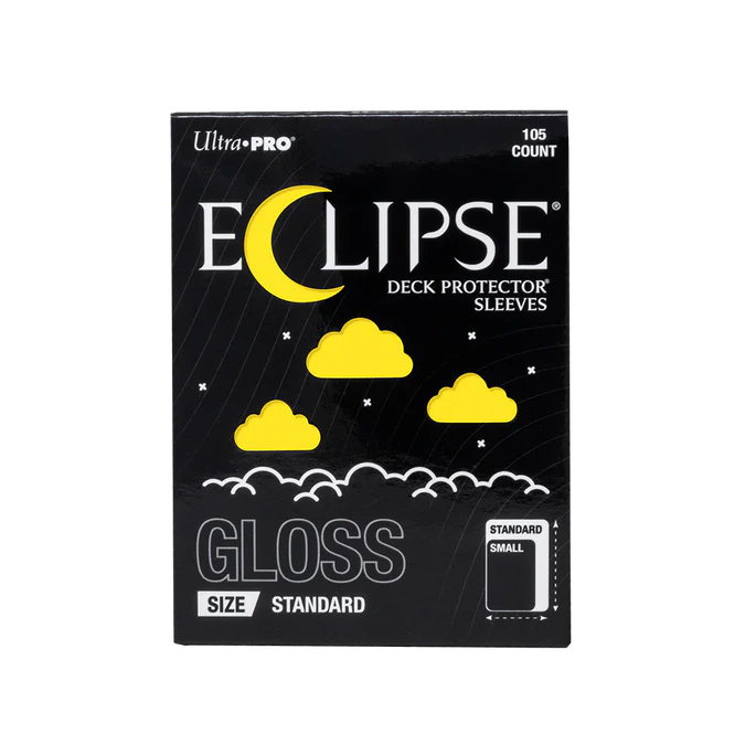 Eclipse Gloss Standard DECK PROTECTOR Sleeves: Lemon Yellow - 105ct