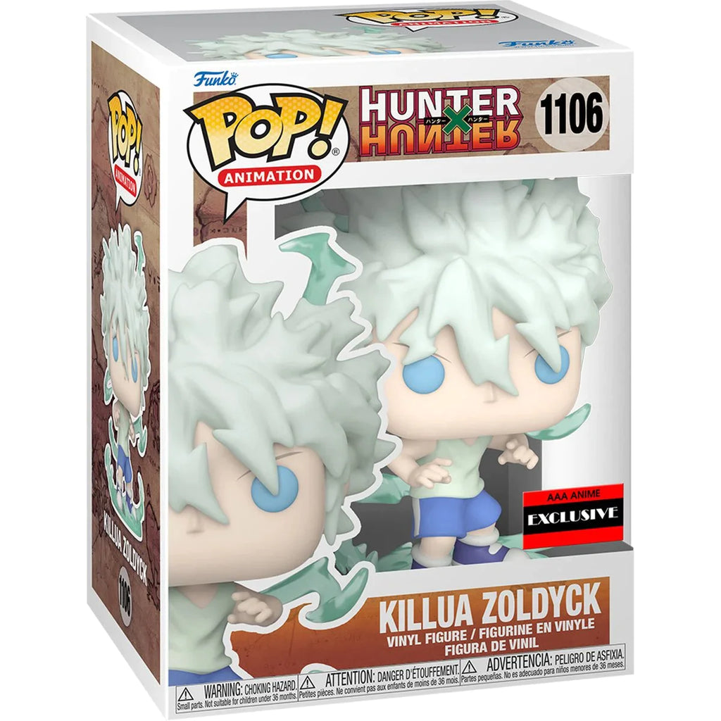 POP! Animation: Hunter x Hunter Killua Zoldyck Godspeed - THE MIGHTY HOBBY SHOP