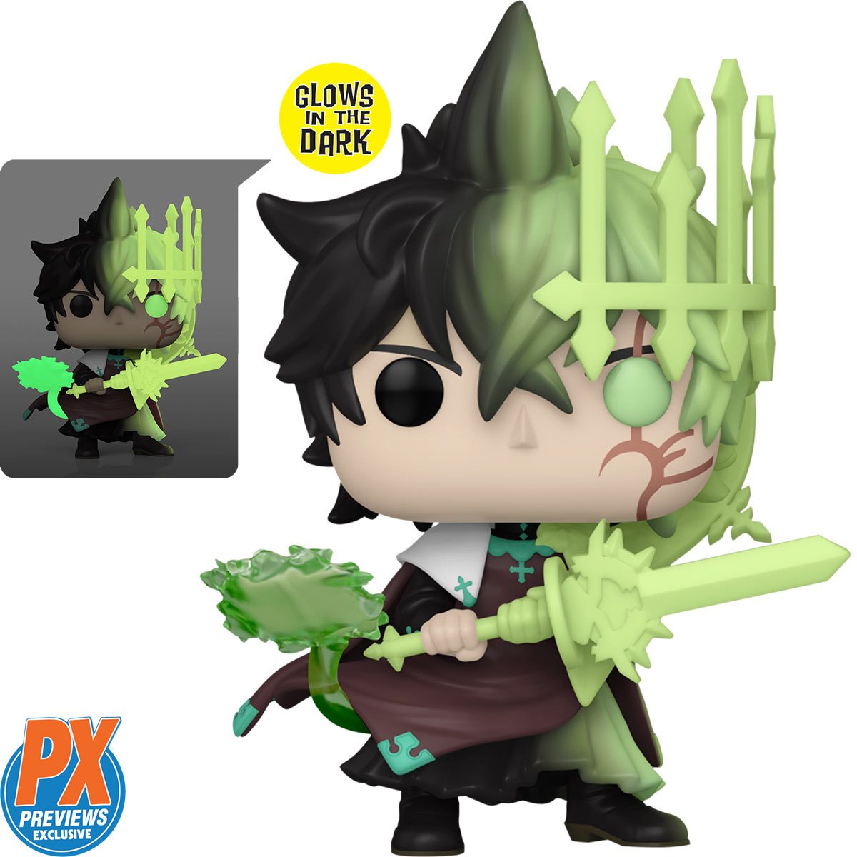 FunkoFinderz  Funko Pop! News & More! on X: Preorder Now: Black Clover  Funko Pop! on  Black Asta:  Noelle (Valkyrie  Armor):  Yami:  Yuno (Spirit  of Zephyr)