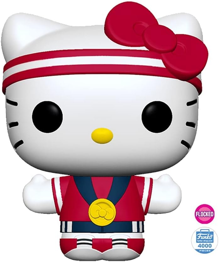 POP! Hello Kitty Gold Medal (Flocked) Vinyl Figure – Shop Exclusive ...