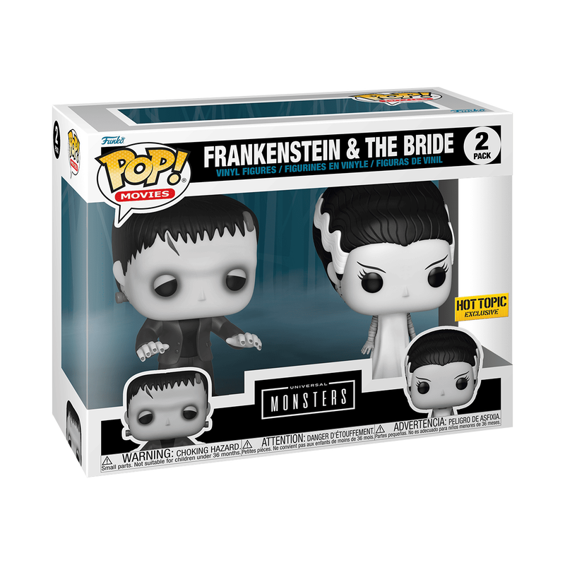 universal monsters funko pop Pop! Universal Monsters: Frankenstein and The Bride 2-pack (Hot Topic – THE  MIGHTY HOBBY LLC