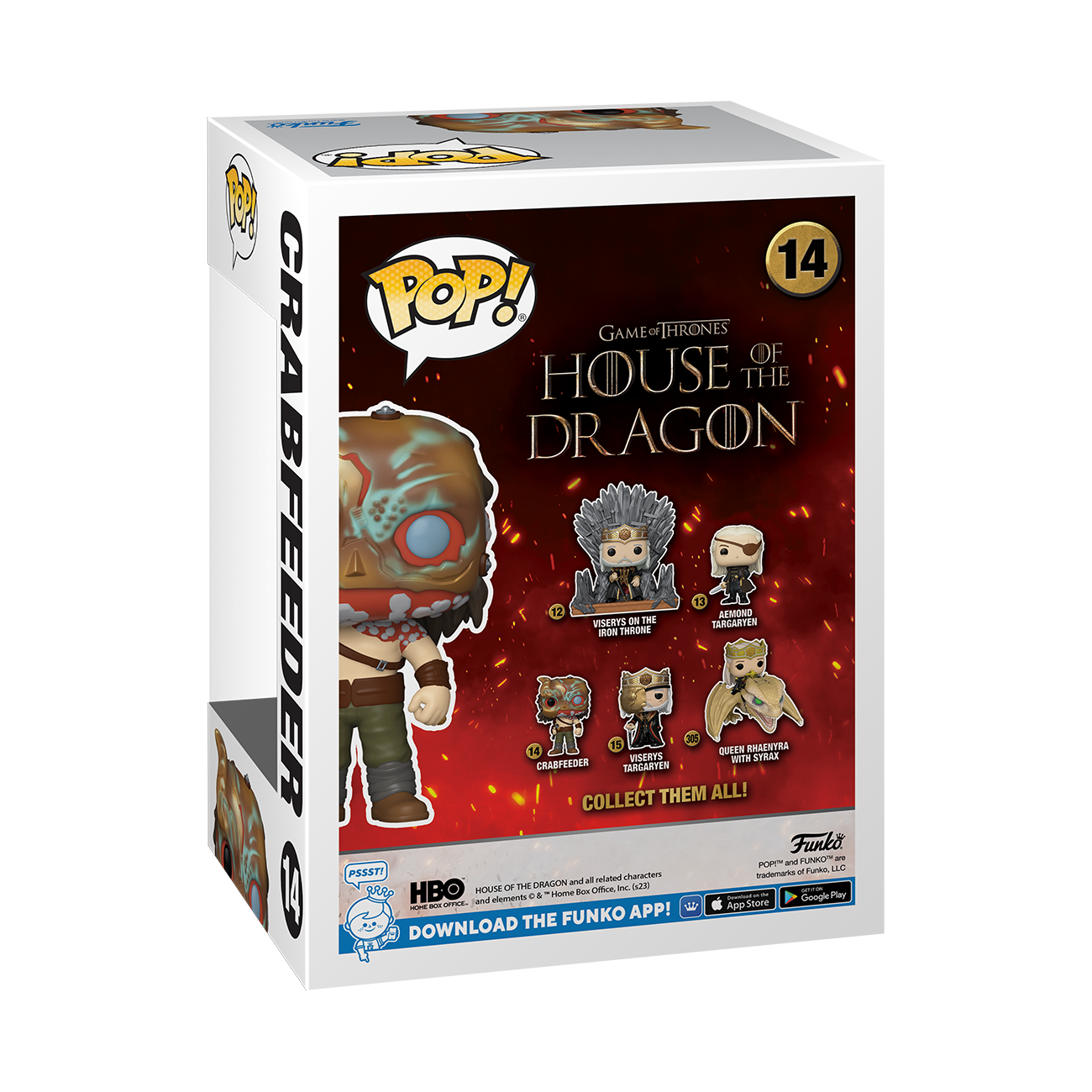 House of the Dragon S2 - Crabfeeder- Funko Pop! Vinyl Figure