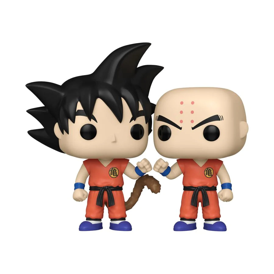 Dragon Ball Z Goku and Krillin US Exclusive Pop Vinyl 2 Pack