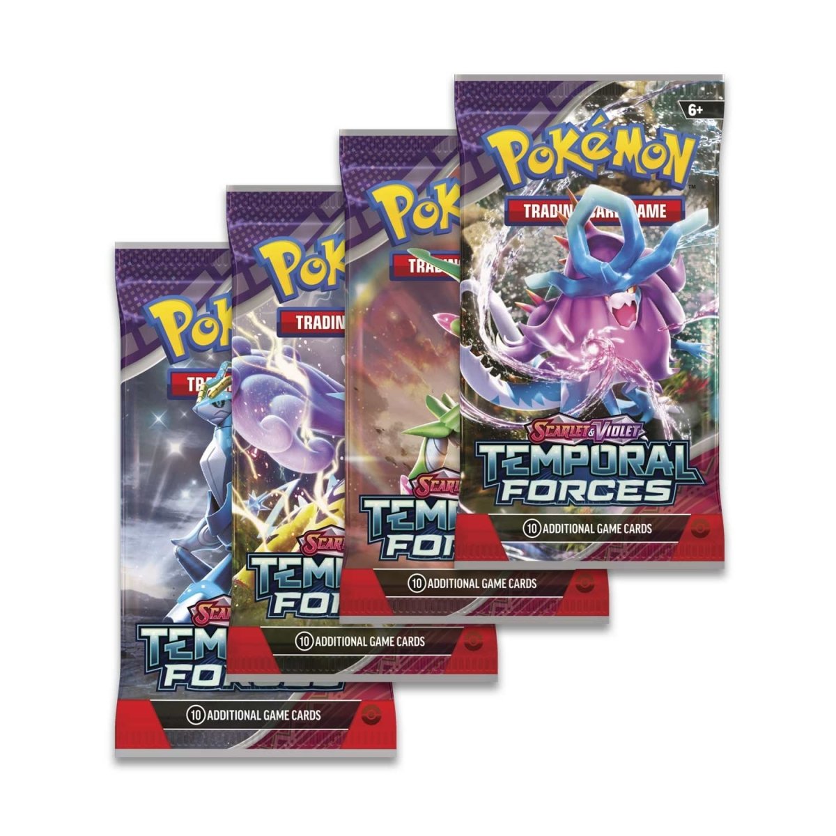 Pokmon TCG: Scarlet & Violet-Temporal Forces Booster Pack (10 Cards) THE MIGHTY HOBBY LLC Pokmon TCG: Scarlet & Violet-Temporal Forces Booster Pack (10 Cards) THE MIGHTY HOBBY LLC