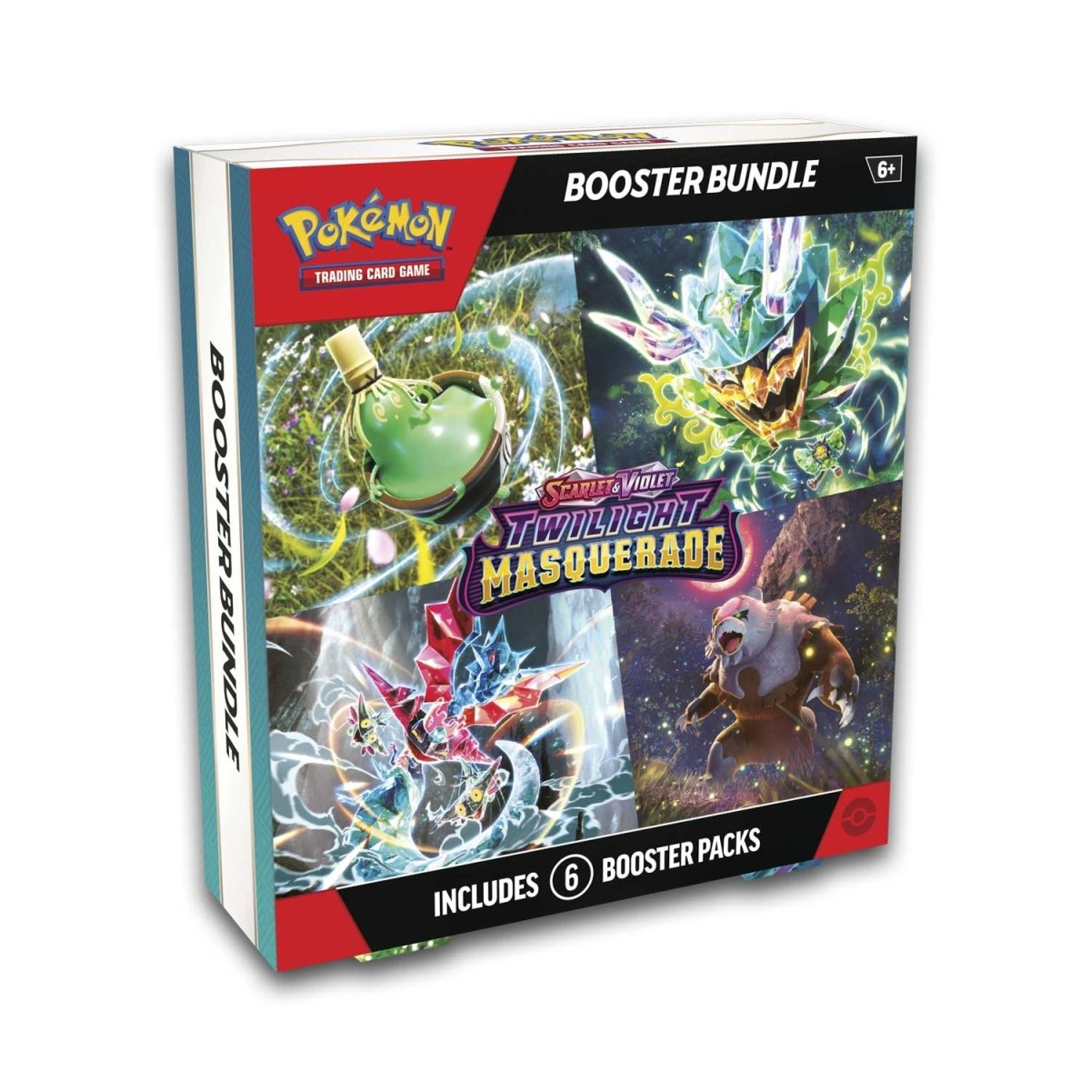 Pokmon TCG: Scarlet & Violet-Twilight Masquerade Booster Bundle (6 Pa THE MIGHTY HOBBY LLC Pokmon TCG: Scarlet & Violet-Twilight Masquerade Booster Bundle (6 Pa THE MIGHTY HOBBY LLC