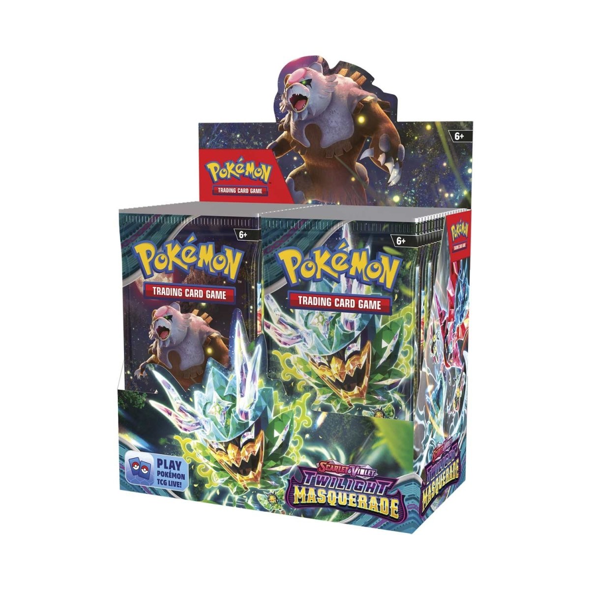 Pokmon TCG: Scarlet & Violet-Twilight Masquerade Booster Display Box THE MIGHTY HOBBY LLC Pokmon TCG: Scarlet & Violet-Twilight Masquerade Booster Display Box THE MIGHTY HOBBY LLC