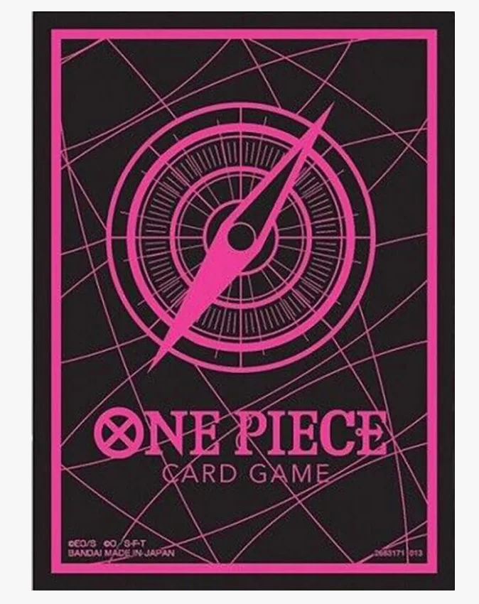 One Piece Card Game Official Sleeves: Assortment 6 - Standard Black X THE MIGHTY HOBBY LLC One Piece Card Game Official Sleeves: Assortment 6 - Standard Black X THE MIGHTY HOBBY LLC