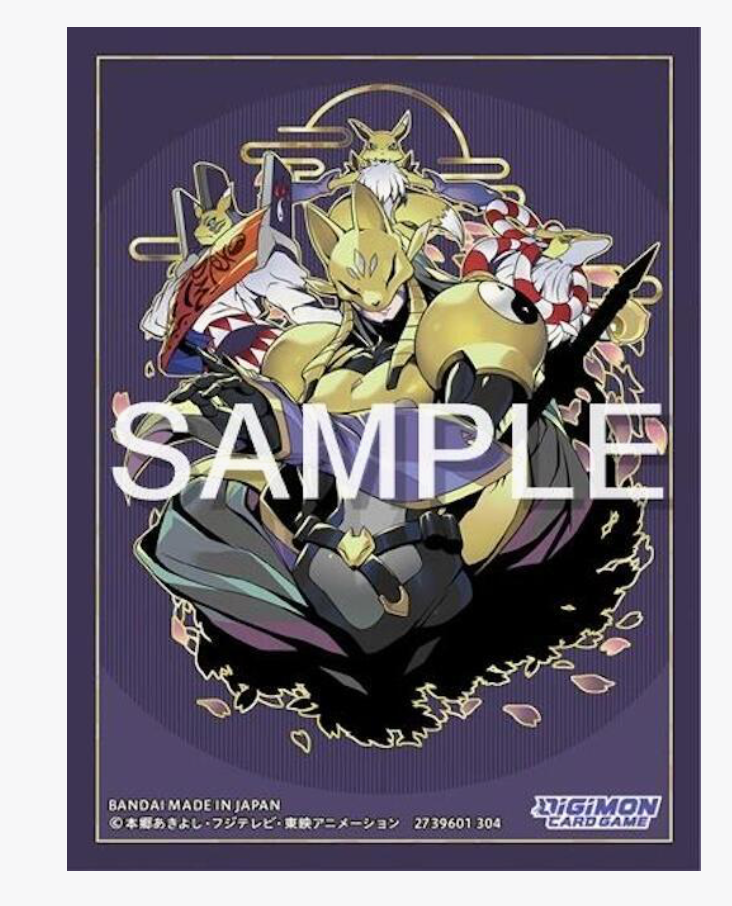 Digimon Card Game Official Card Sleeves 2024 Ver.2.0 (Sakuyamon) Digimon Card Game Official Card Sleeves 2024 Ver.2.0 (Sakuyamon)