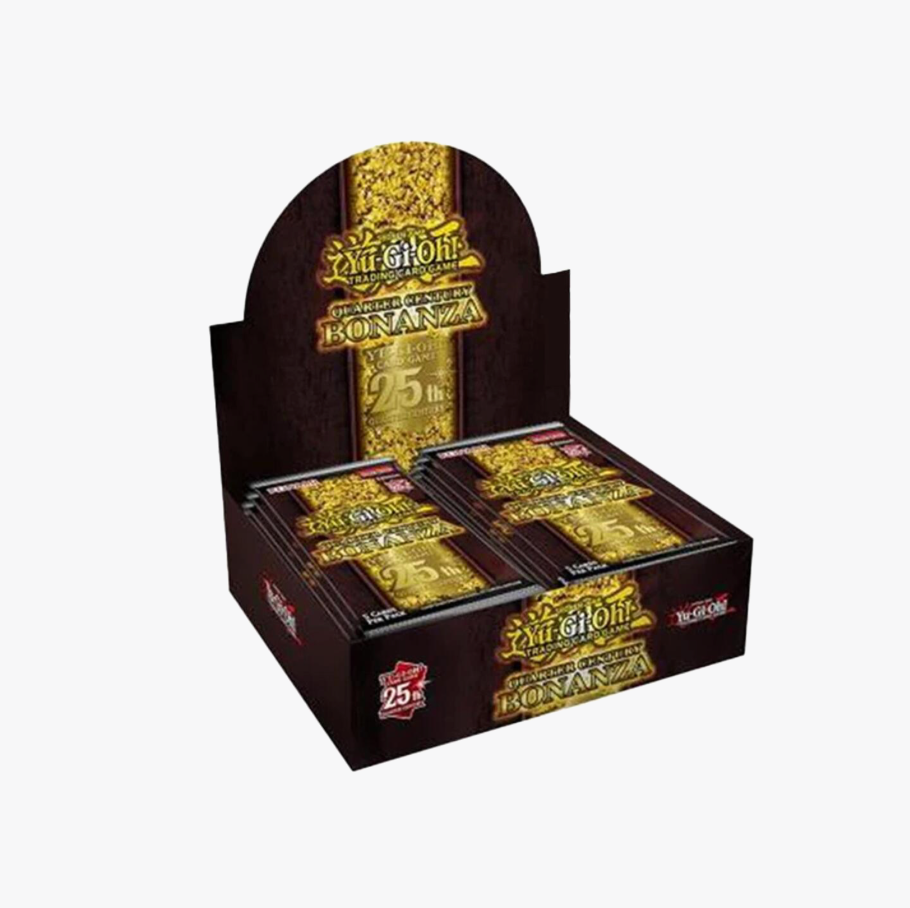 Konami - Yu-Gi-Oh! Trading Card Game: Quarter Century Bonanza Booster THE MIGHTY HOBBY LLC Konami - Yu-Gi-Oh! Trading Card Game: Quarter Century Bonanza Booster THE MIGHTY HOBBY LLC