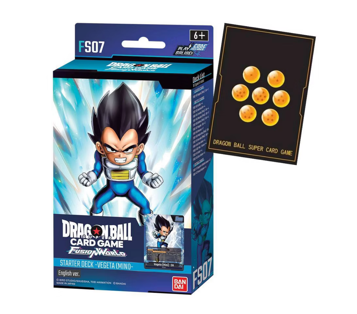 Dragon Ball Super [FS07] Fusion World: Vegeta Mini Starter Deck