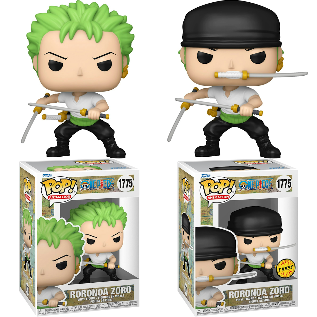 (PRE-ORDER) POP! Animation: One Piece (Refresh) Zoro (Chase