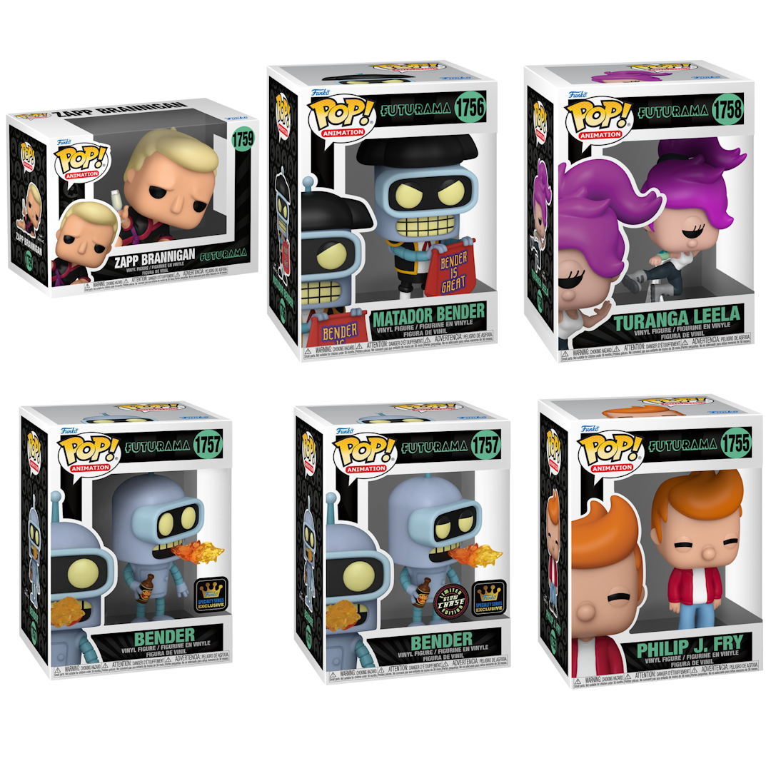 PRE-ORDER) POP TV: Futurama S4 - CHASE BUNDLE (SPECIALTY SERIES