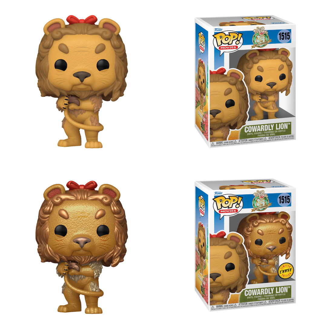 PRE ORDER POP Movies TWoO Cowardly Lion Chase Bundle THE