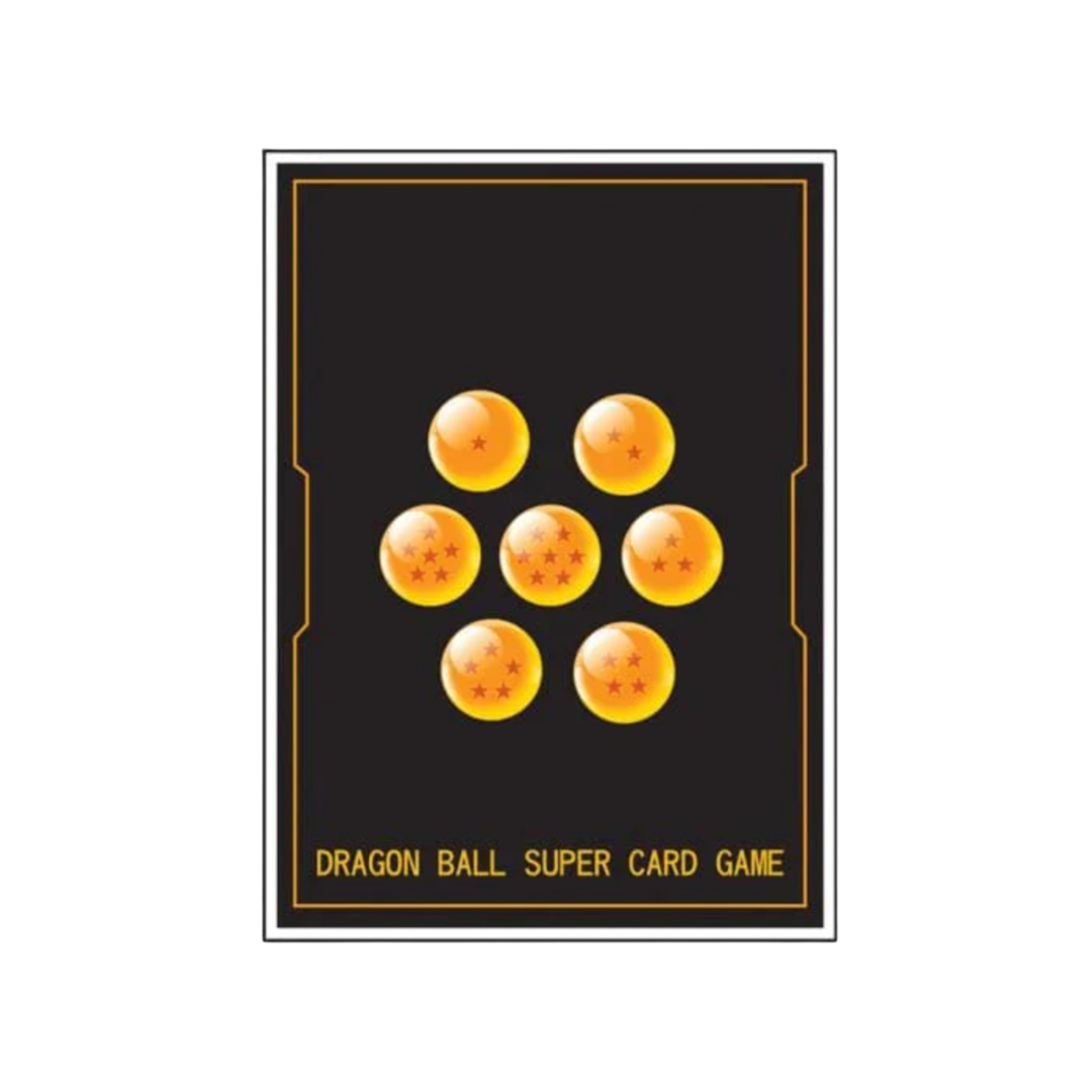 Dragon Ball Super Card Game Official Sleeves - Standard Black Dragon Ball Super Card Game Official Sleeves - Standard Black