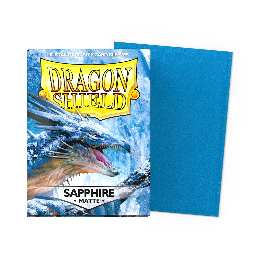 Dragon Shield - Sapphire - Matte Sleeves