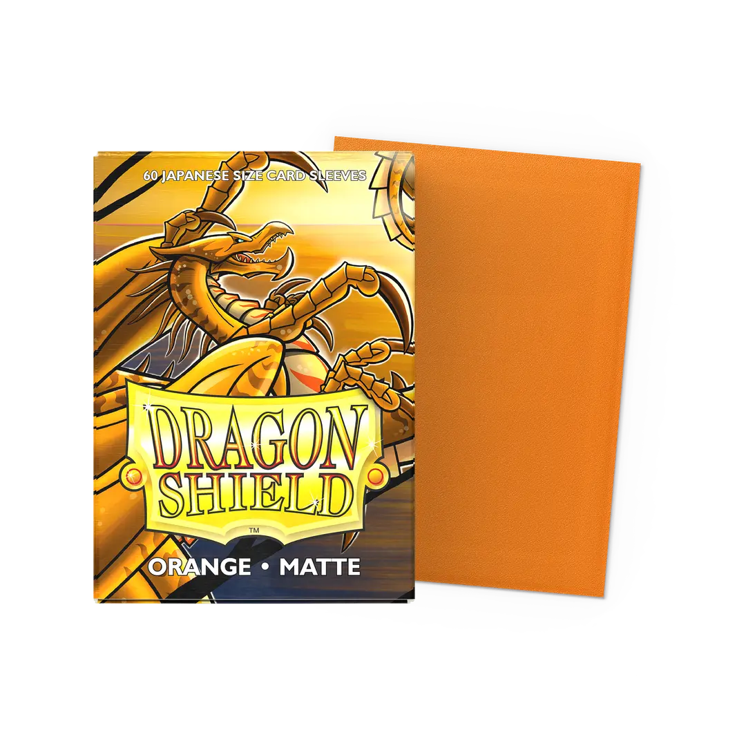 japanese size card sleeves Orange - Matte Ruby card sleeves Checklist: YuGiOh Dark Saviors Variant:Mountain Haze s12