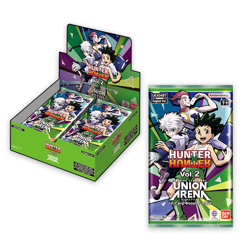union arena hunter x hunter booster box HUNTER X HUNTER Vol. 2 Union Arena Booster Pack
