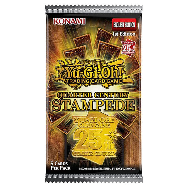 quarter century stampede booster box msrp Yu-Gi-Oh! Quarter Century Stampede Booster (Pack)