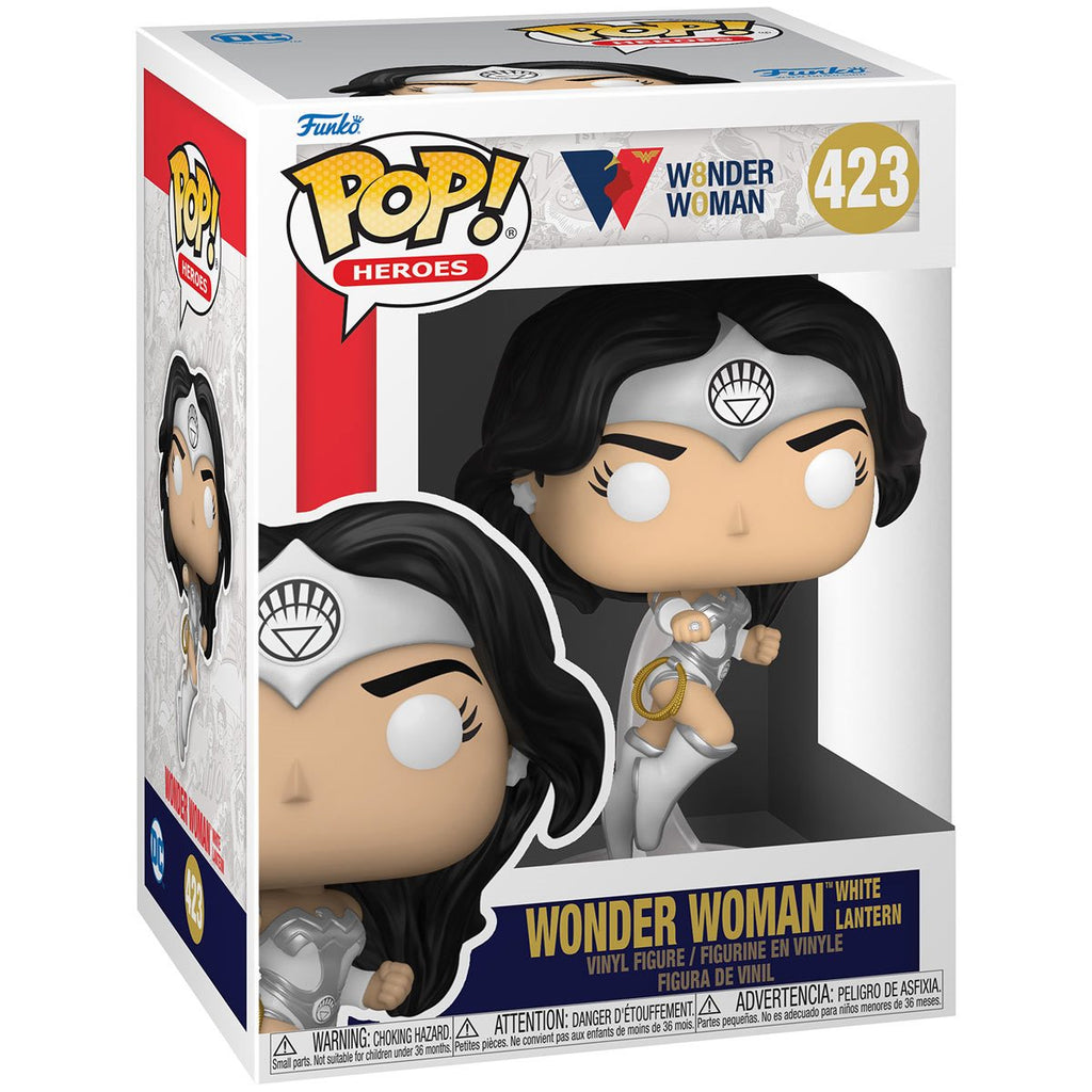 POP! Heroes: Wonder Woman 80th Anniversary - White Lantern - THE MIGHTY HOBBY SHOP