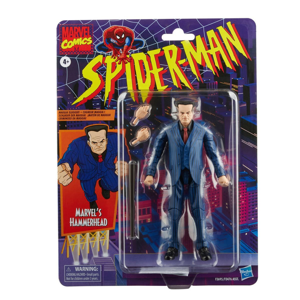 Spider-Man Retro Marvel Legends Hammerhead 6-Inch Action Figure - THE MIGHTY HOBBY SHOP
