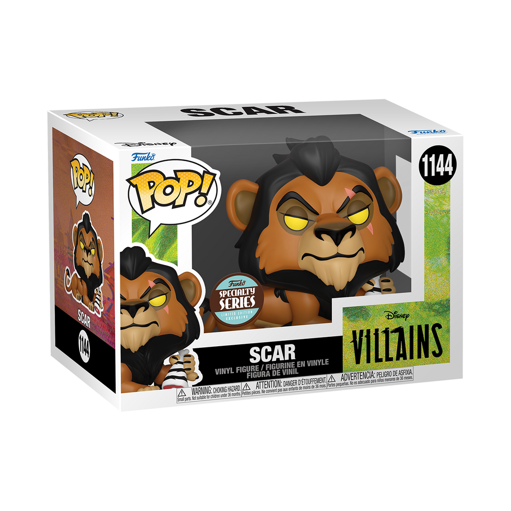 (DECEMBER 2022 PREORDER) POP! Disney: Lion King - Scar w/ Meat (Specialty Series Exclusive) - THE MIGHTY HOBBY SHOP