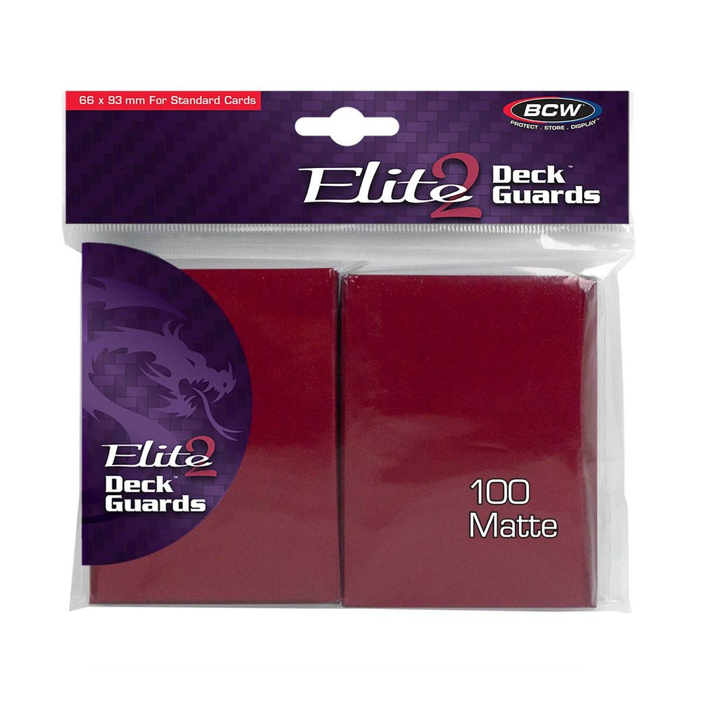 Deck Guard - Elite2 - Anti-Glare - Red - THE MIGHTY HOBBY SHOP