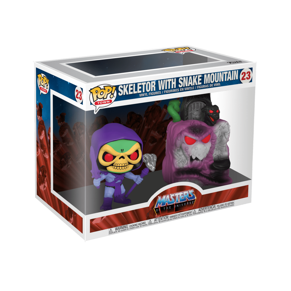 POP! Town: MOTU- Skeletor with Snake Mountain - THE MIGHTY HOBBY SHOP