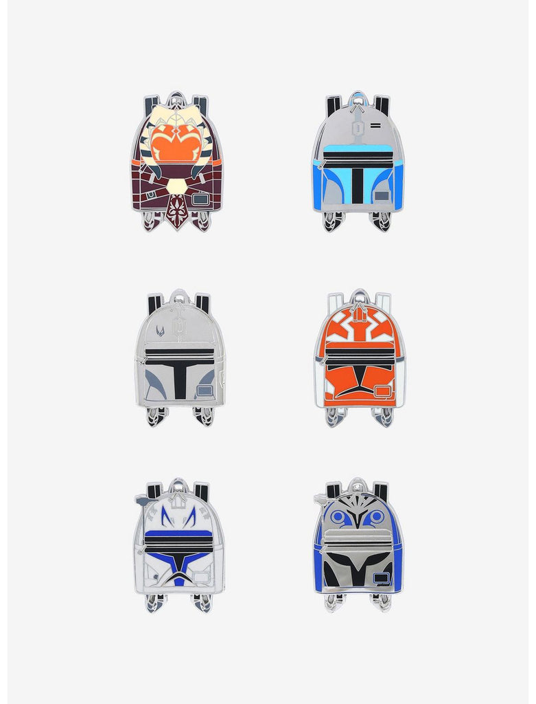 Loungefly Star Wars: The Clone Wars Backpacks Blind Box Enamel Pin - THE MIGHTY HOBBY SHOP