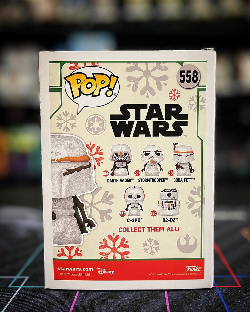 POP! Star Wars: Holiday - Boba Fett (SNWMN) - THE MIGHTY HOBBY SHOP