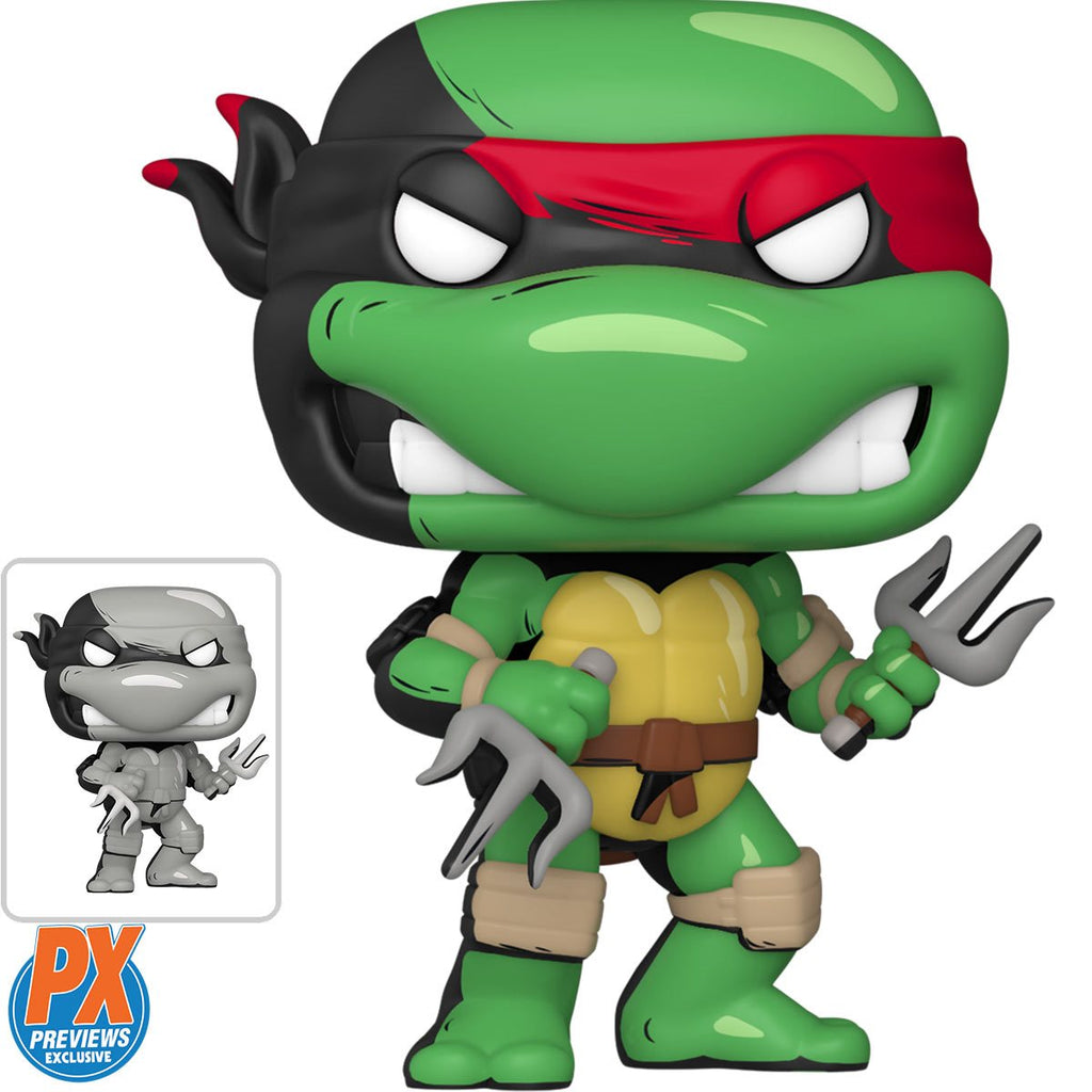 Teenage Mutant Ninja Turtles Comic Raphael Pop! Vinyl Figure - Previews Exclusive - THE MIGHTY HOBBY SHOP