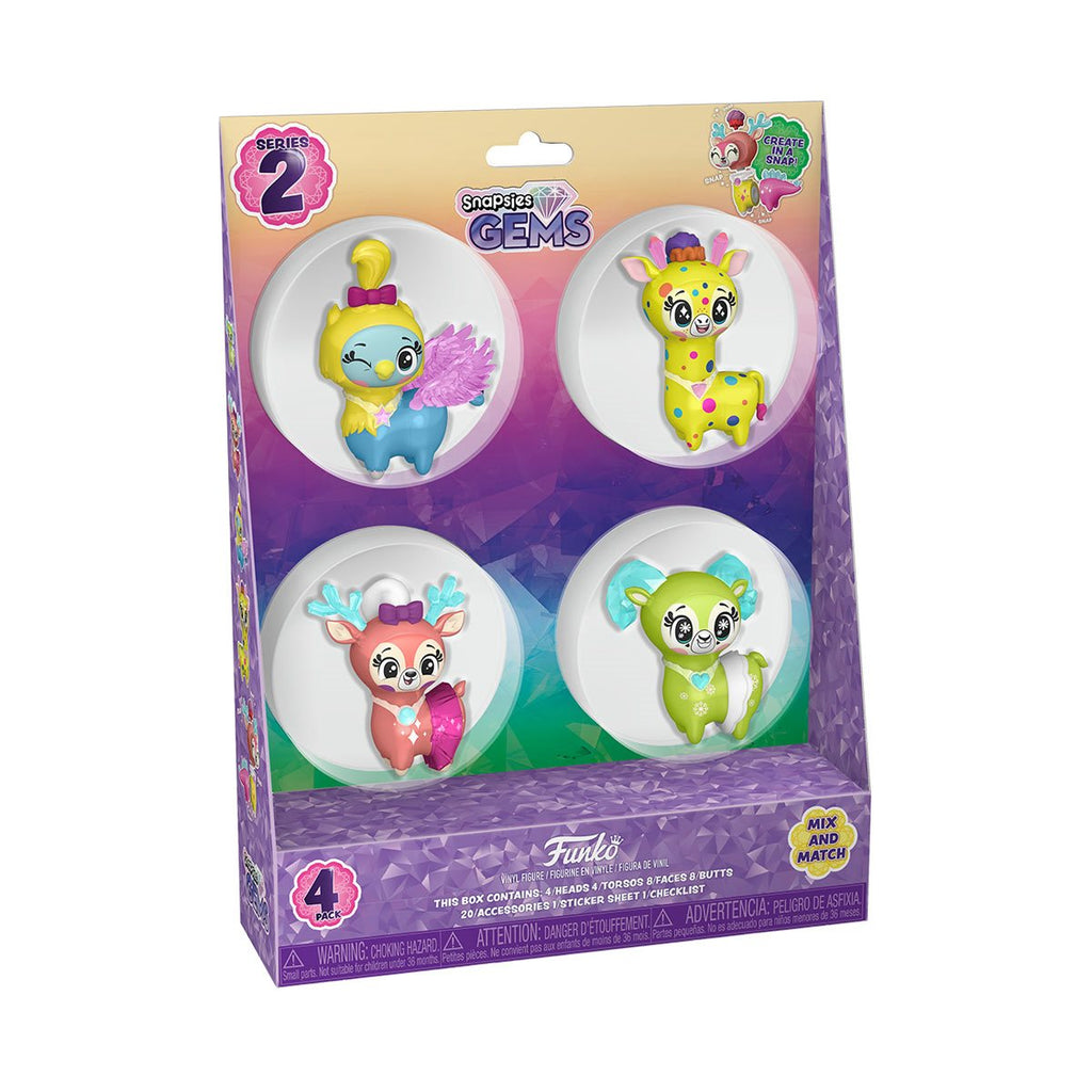 Snapsies Gems Spring Wave 3 4-Pack - THE MIGHTY HOBBY SHOP