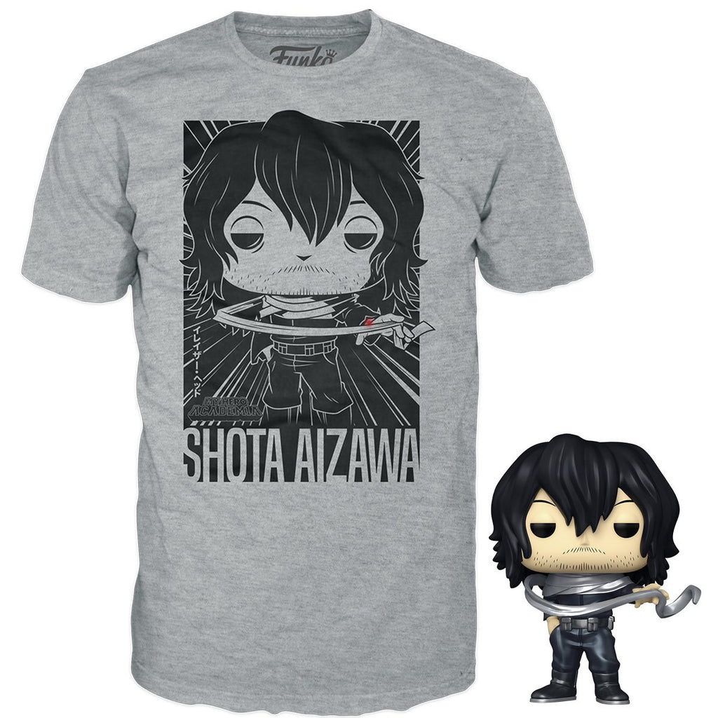 POP! & TEE: MHA - Shota Aizawa - THE MIGHTY HOBBY SHOP