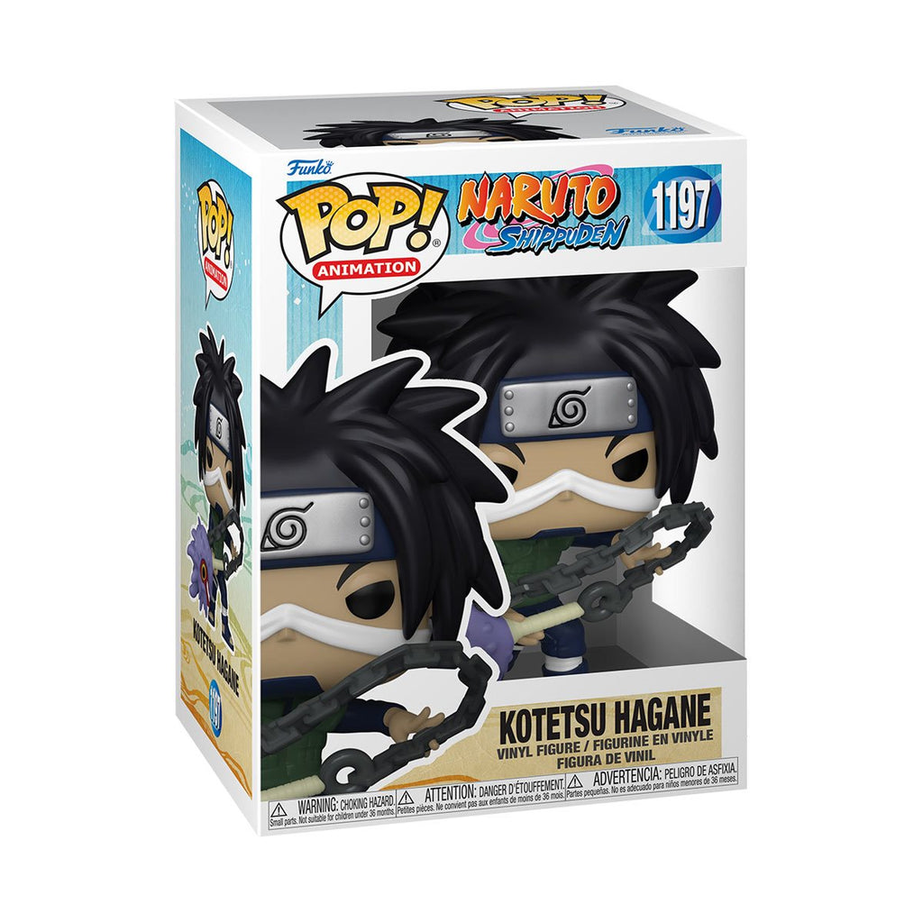 POP! Animation: Naruto - Kotetsu Hagane w/Weapon - THE MIGHTY HOBBY SHOP