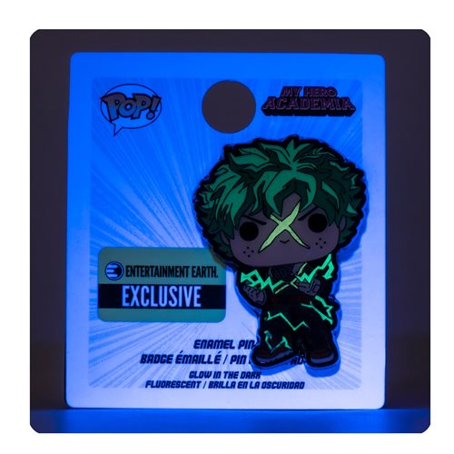 My Hero Academia Deku Full Cowl Pop! Enamel Pin - Entertainment Earth Exclusive - THE MIGHTY HOBBY SHOP