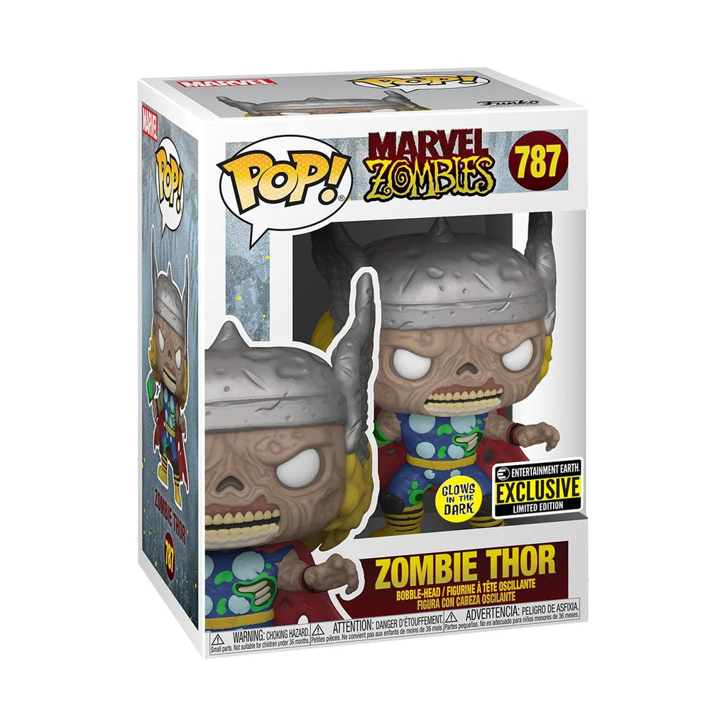 POP! Marvel: Zombies - Thor (Glow-in-the-Dark) (EE Exclusive) - THE MIGHTY HOBBY SHOP