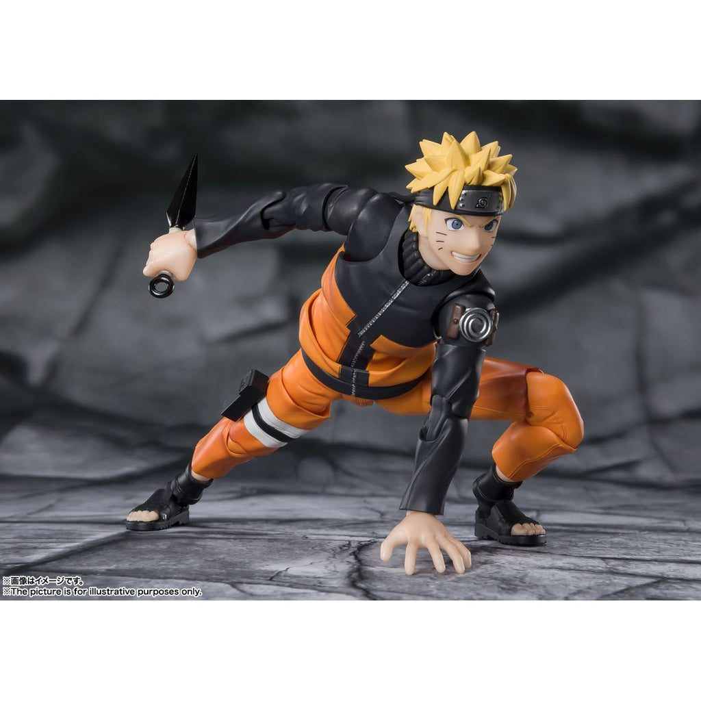 Naruto Shippuden Naruto Uzumaki The Jinchuuriki Entrusted with Hope S.H.Figuarts Action Figure - THE MIGHTY HOBBY SHOP