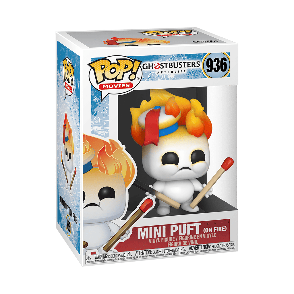 POP! Movies: Ghostbusters: Afterlife - Mini Puft on Fire - THE MIGHTY HOBBY SHOP