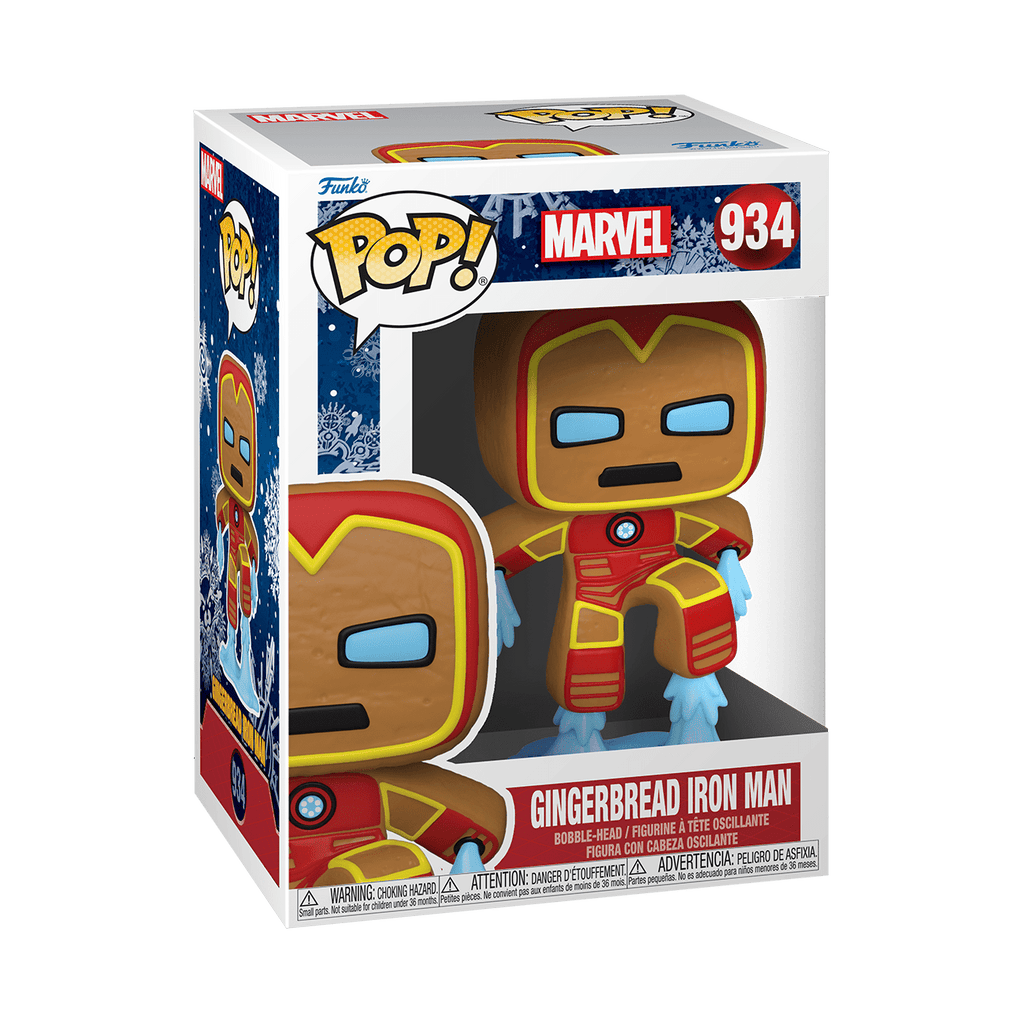 POP! Marvel: Holiday - Iron Man - THE MIGHTY HOBBY SHOP