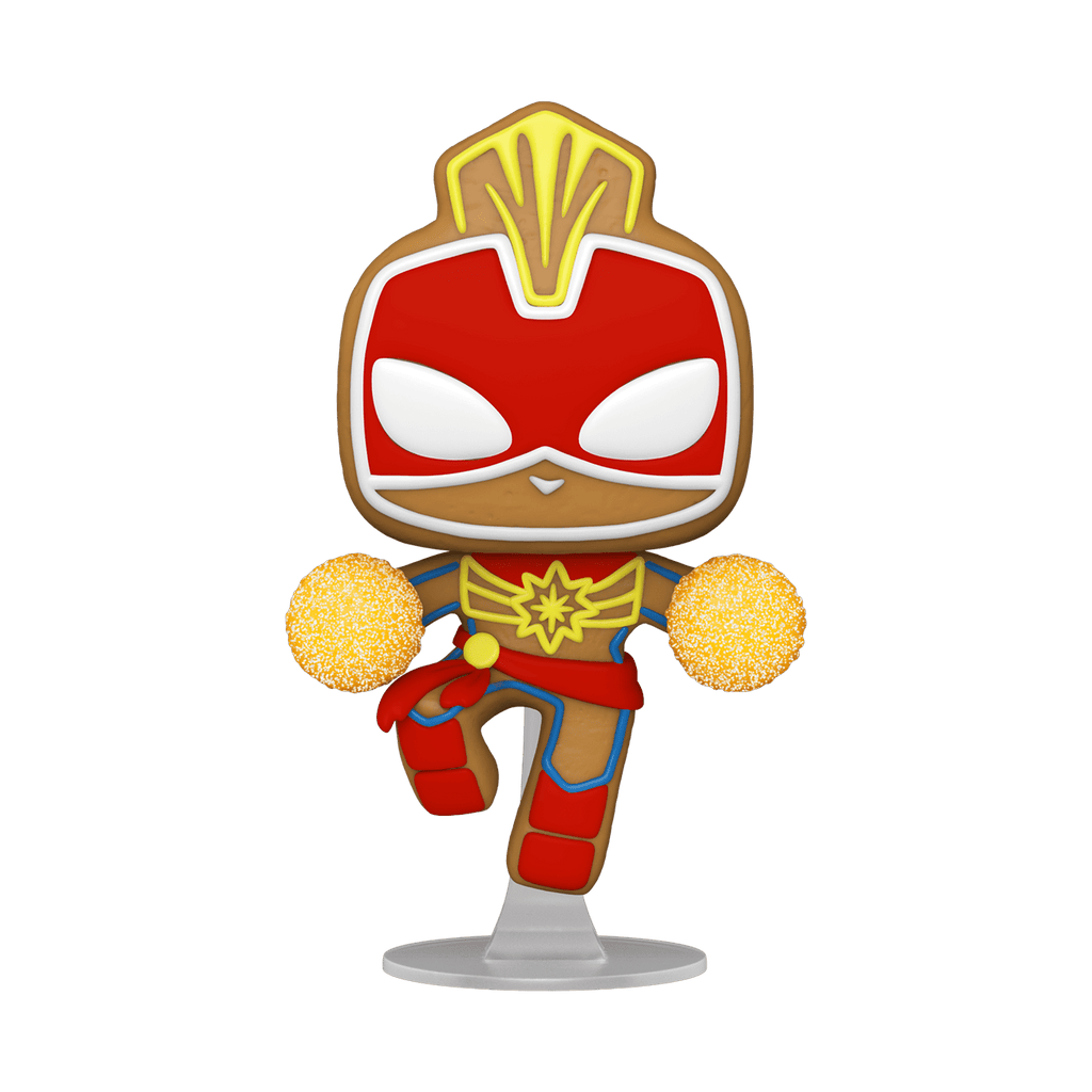 POP! Marvel: Holiday - Captain Marvel - THE MIGHTY HOBBY SHOP