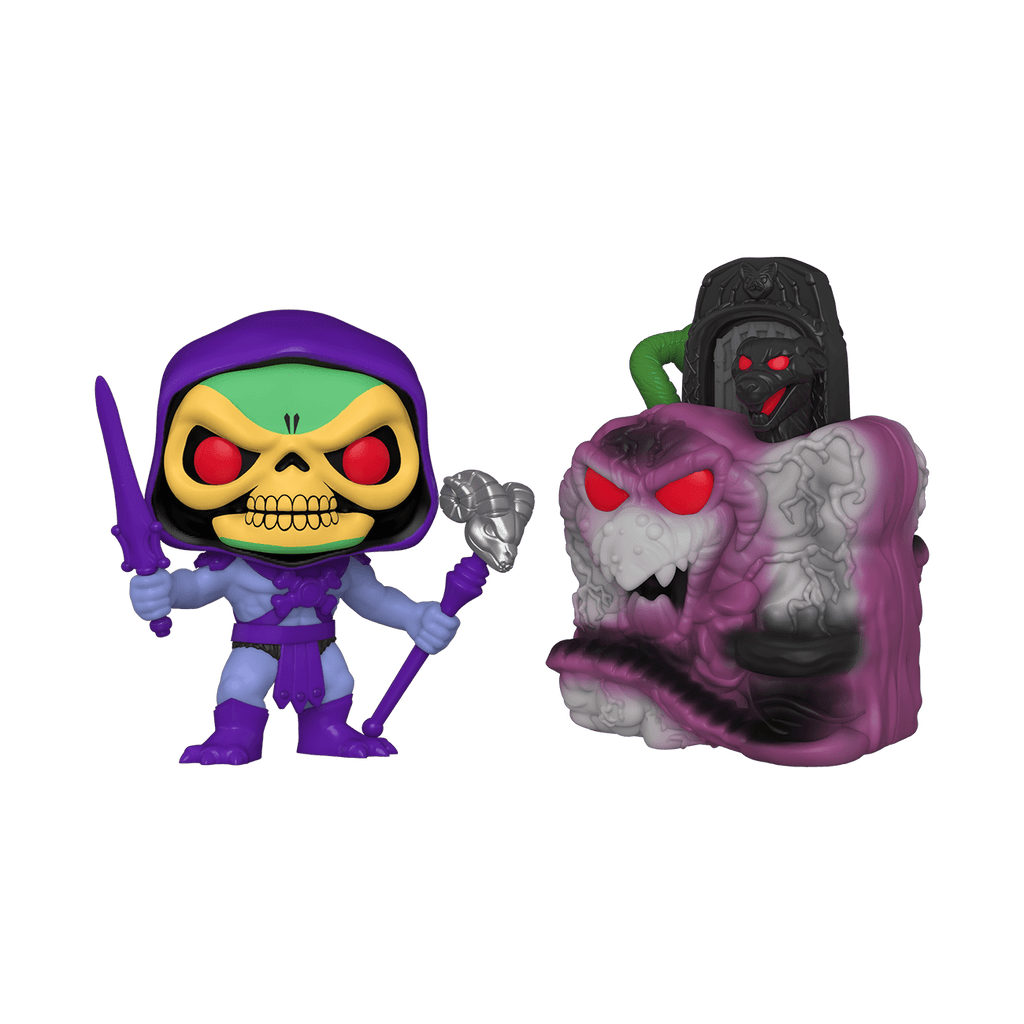 POP! Town: MOTU- Skeletor with Snake Mountain - THE MIGHTY HOBBY SHOP