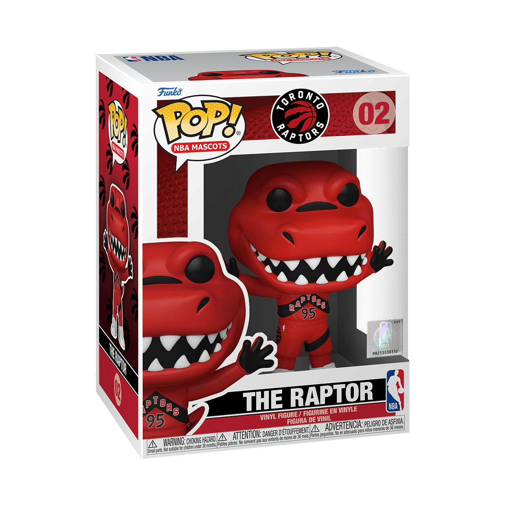 POP! NBA: Mascots - Toronto - The Raptor (new pose) - THE MIGHTY HOBBY SHOP