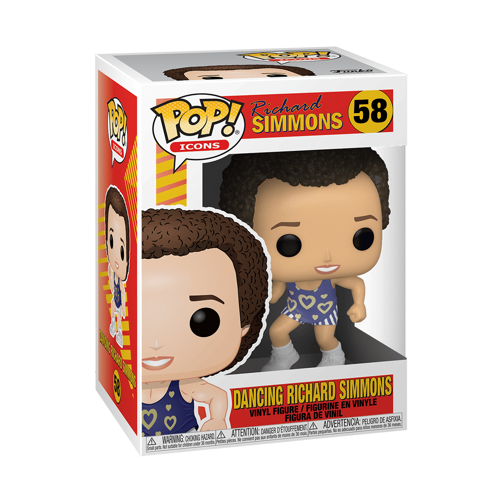 POP! Icons: Richard Simmons - Dancing Richard Simmons - THE MIGHTY HOBBY SHOP