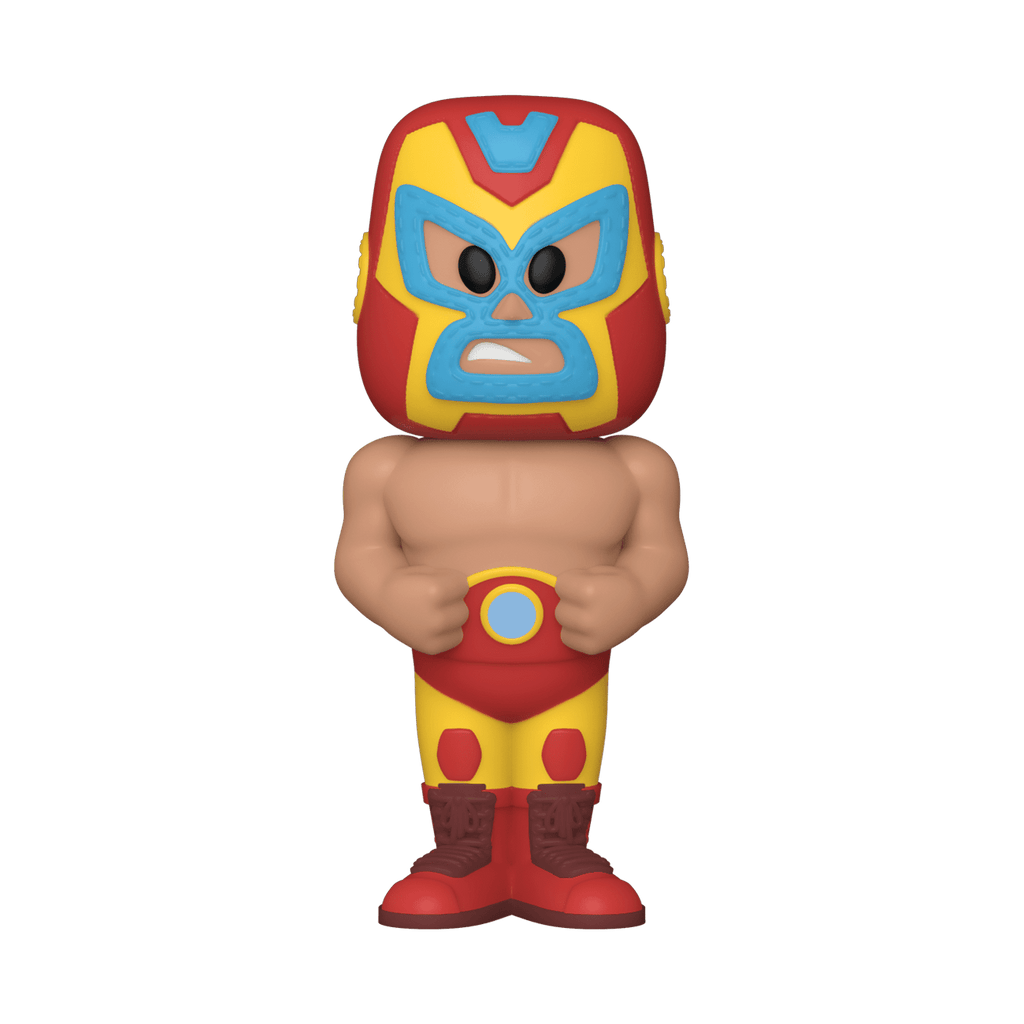 Vinyl SODA: Luchadores - Iron Man - THE MIGHTY HOBBY SHOP