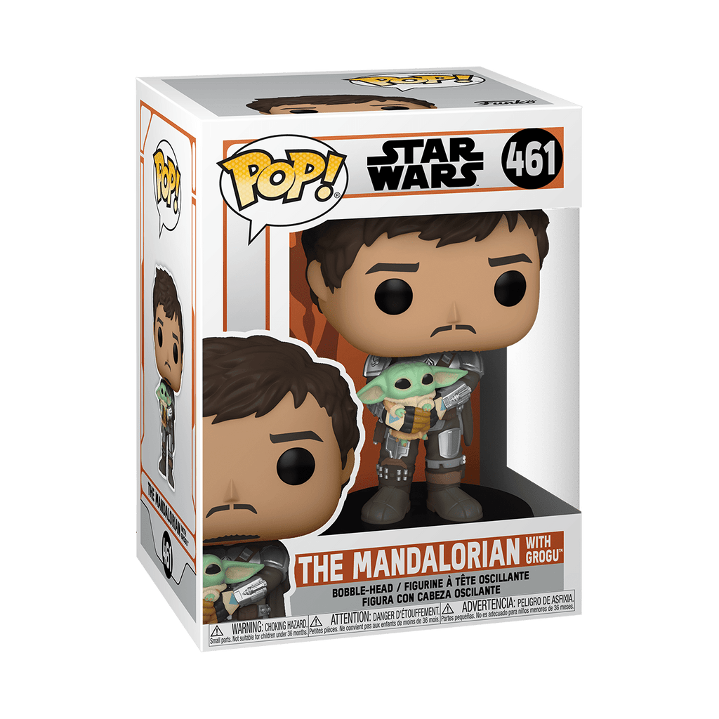 POP! Star Wars: Mandalorian- Mando Holding Child - THE MIGHTY HOBBY SHOP