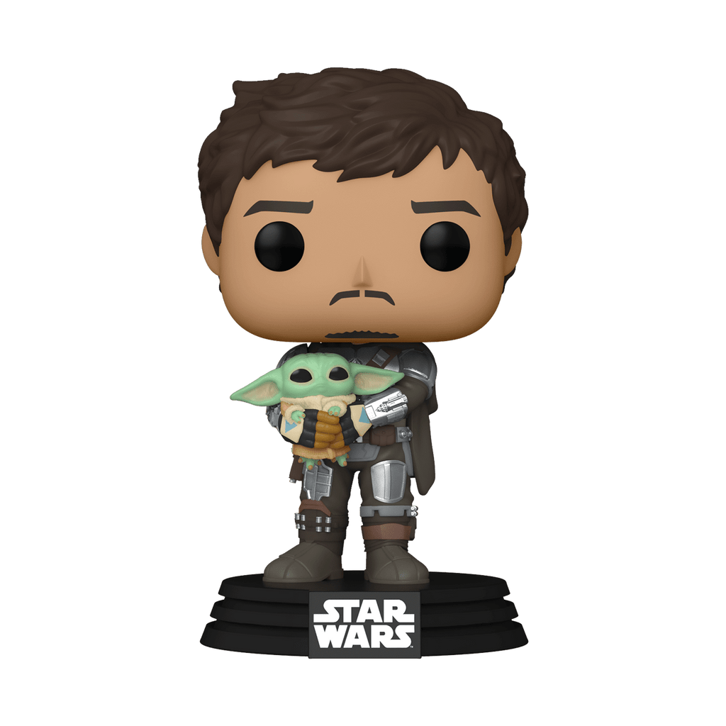 POP! Star Wars: Mandalorian- Mando Holding Child - THE MIGHTY HOBBY SHOP